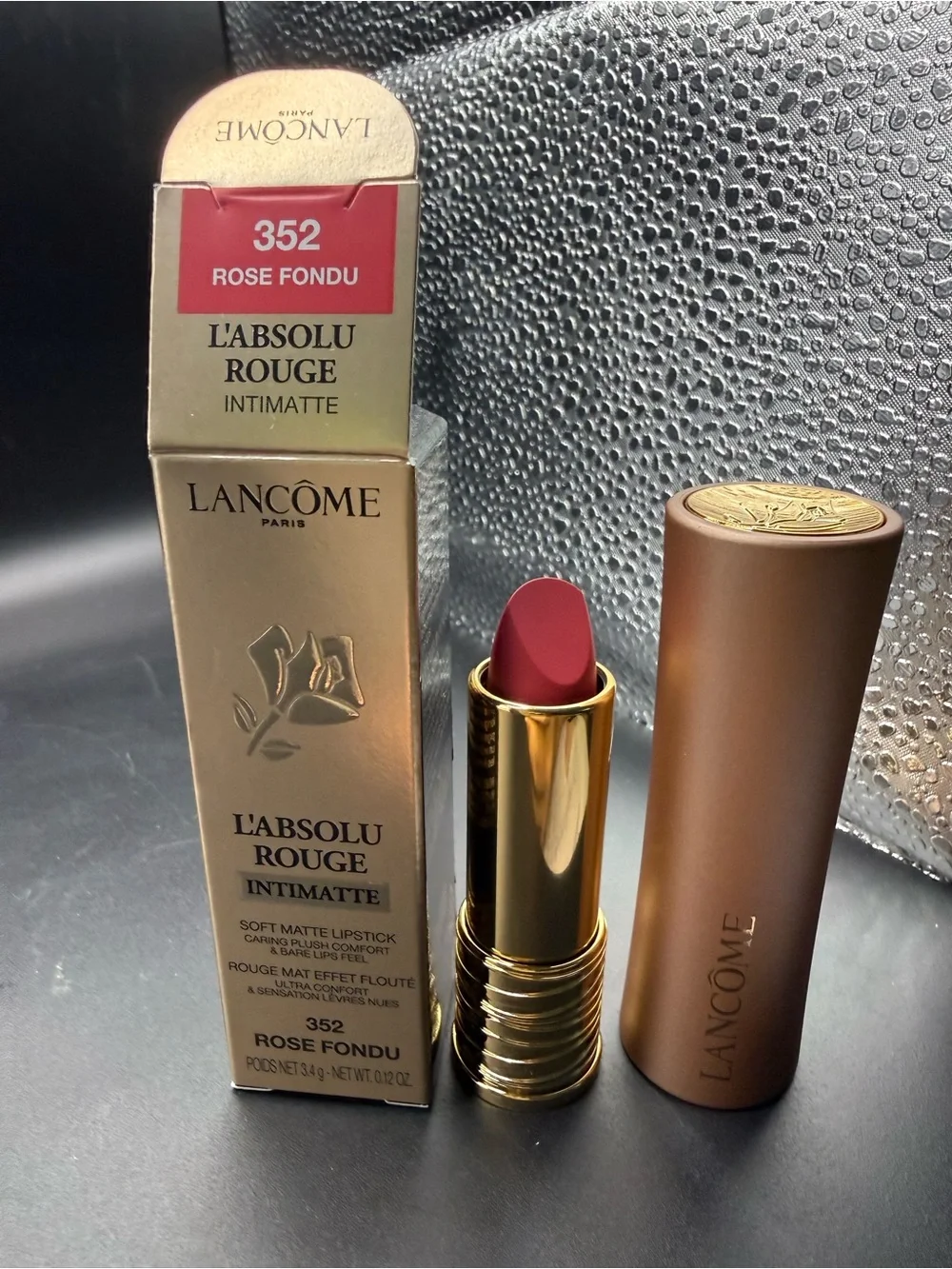 Lancôme L'Absolu Rouge Intimatte Lipstick - Rose Fondu (352)